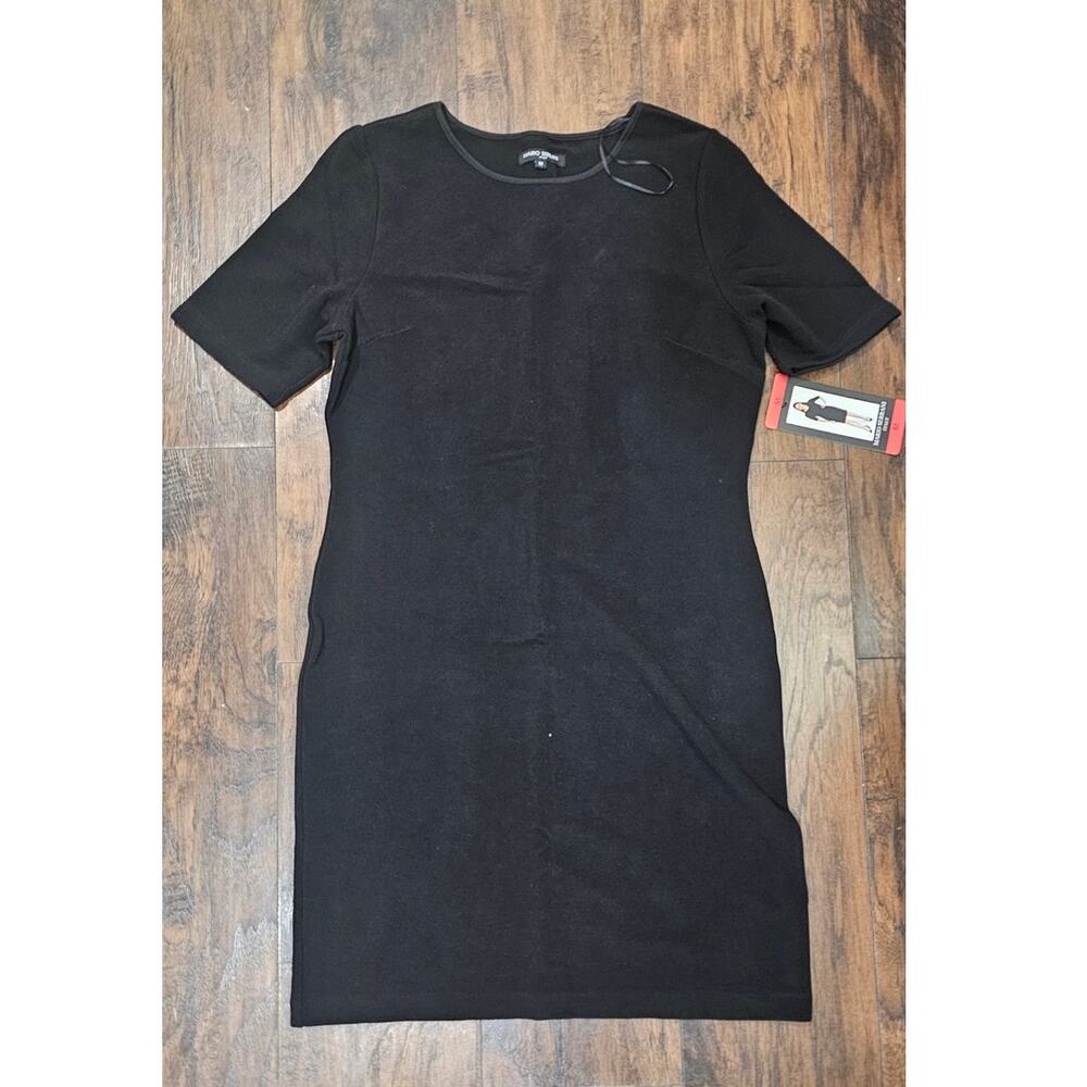 Mario Serrani Italy Dress Size Medium Black New